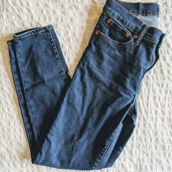 J Crew High-rise Toothpick Jeans, Size 28 - Picture 2 of 6